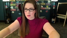 Brunette Solo Webcam Masturbation