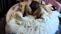 Sexy amateur in lingerie has hot and nasty solo action