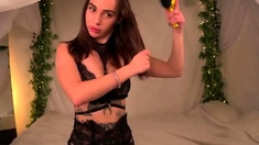 Brunette Solo Webcam Masturbation