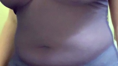 Amateur blond girl with big boobs getting fucked