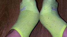 Black Amateur Explore Hot Foot Fetish