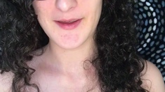 Big boobs milf masturbates with her dildo