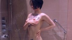 Amateur wild chick solo masturbation