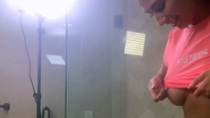 Close up BJ cumshot