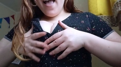 Busty Latin Babe Oils Her Big Boobs And Booty