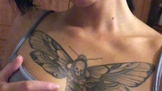 Amateur blowjob close up