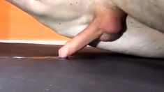 Twink Pushups and Handsfree Cumming
