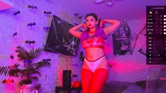 Big boobs webcam slut toys her asshole