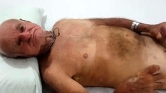 Big-Cock Grandpa Wanks for Daddy