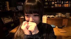 Asian slut Kana Kawai double blowjob and hardcore sex