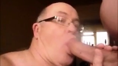 Daddy's Ten-inch Bear Blows Amateur
