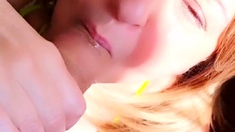 Teasing edged handjob blowjob cumshot compilation pov part 2