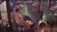 Hot Asian Brothel Girls Take Turns Sucking Cocks