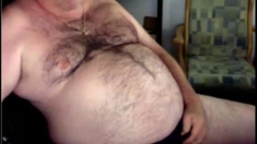 Grandpa Cums: Amateur Daddy Masturbates On Cam