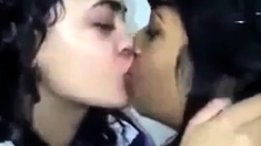 Desi Lesbian Girls Kissing Each Other Desperately