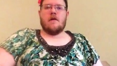 fat fat faggot crossdresser