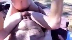 Grandpa Fucking Guy Outdoor