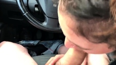 Car blowjob amateur 07