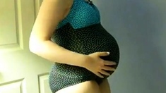 pregnant swimsuit